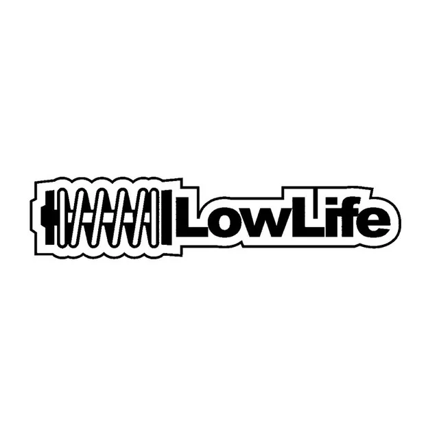 

Low Life Car Sticker decal Black 18Cm Sealing