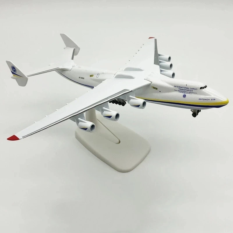 

NEW 20cm Alloy Soviet Union Air ANTONOV 225 Airlines An-225 Mriya WORLD BIGGEST CARGO Airplane Model Plane Diecast Aircraft