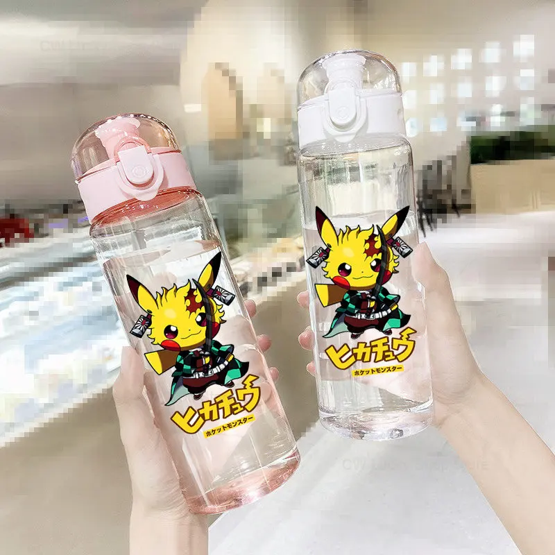 Pokemon Plastic Drinking BPA Free Water Bottle with Removable Straw,  Pikachu Print, Leakproof Lid, R…See more Pokemon Plastic Drinking BPA Free  Water