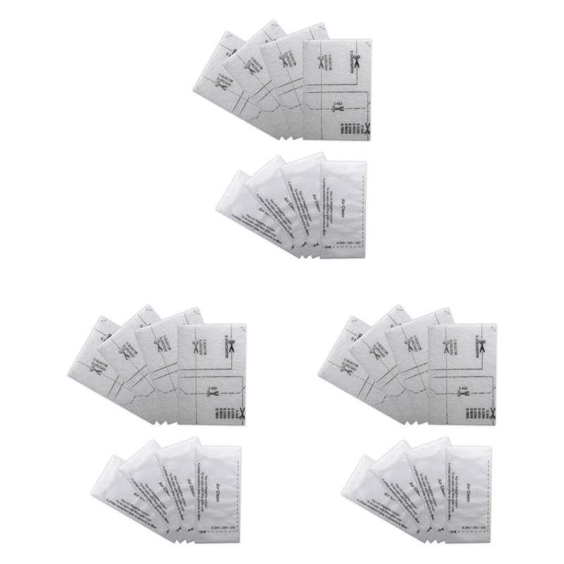 

6713110 Air Clean Filter For Miele Vacuum Cleaner Filter Mat With 3944711 Air Clean Filter Pack Of 24