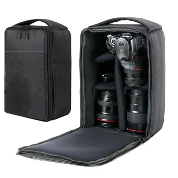 Borsa per fotocamera DSLR impermeabile Zaino per fotocamera multifunzionale Custodia per fotocamera digitale per video esterno per obiettivo DSLR Nikon Canon
