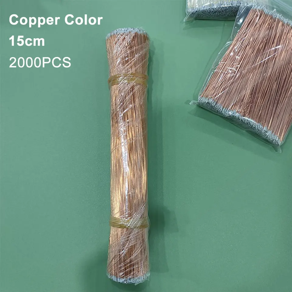 Cable Esmaltado Plateado O Negro Para Soldar Luces LED De Neón - 5/7/10/15 Cm, Para 12V Y 24V