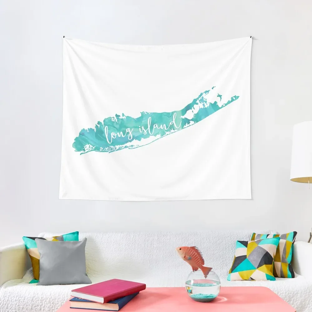 Long Island Love Tapestry Decoration Aesthetic House Decor Bedrooms Decorations Wall Tapestries Tapestry
