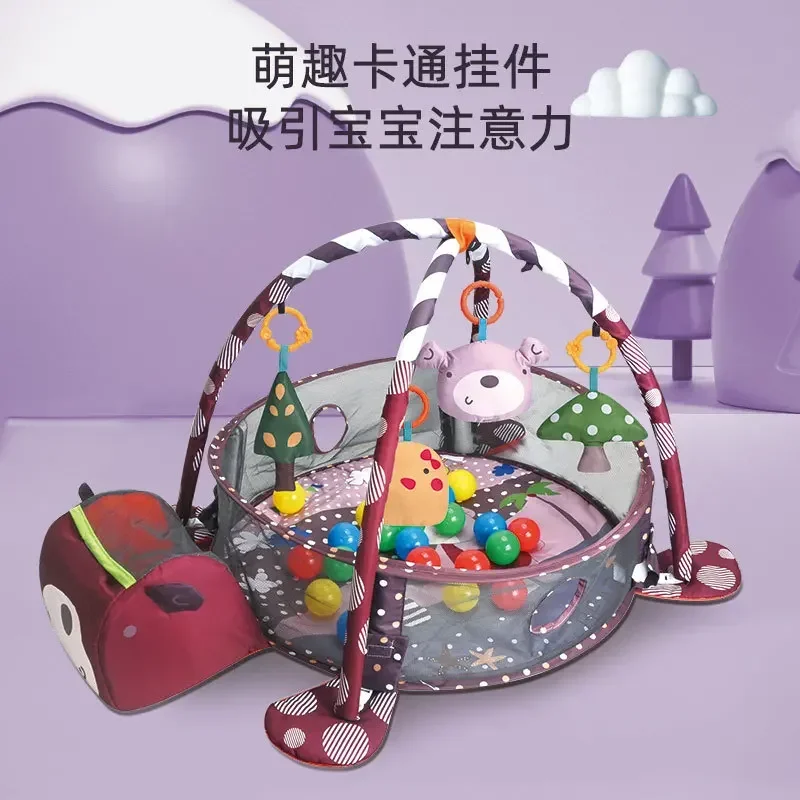 Baby Fitness Frame Crawling Game Blanket Multifunctional Educational Mats Fence Crawling Blanket Infant Rug Enlightenment Toys