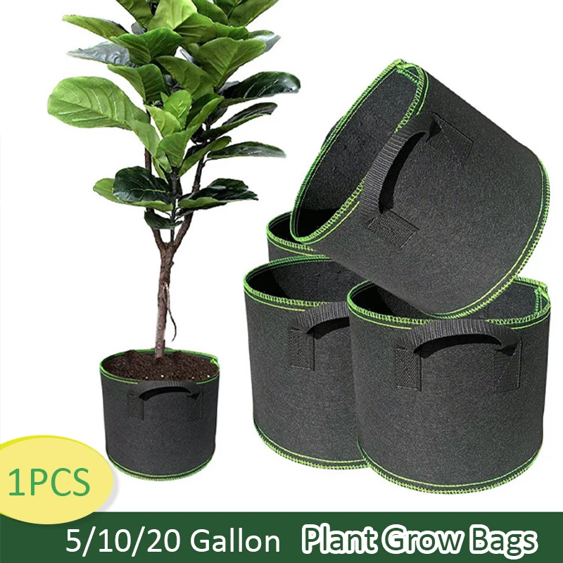 Poly Grow bags Pack of 10 (35×20×20) main image 1