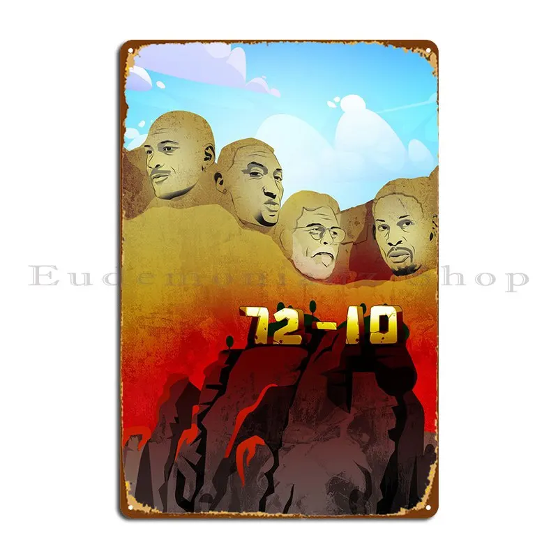

72 And 10 Metal Plaque Poster Decoration Living Room Custom Vintage Home Tin Sign Poster