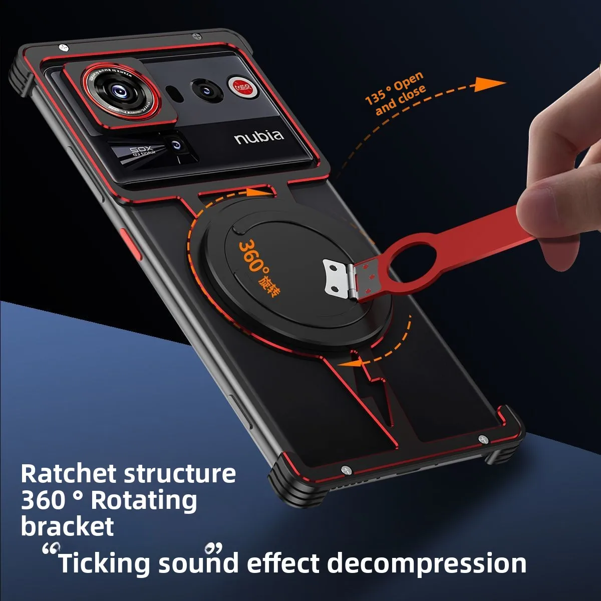 Ultra Clear Magnetic Aluminum Alloy Shockproof Bumper Case