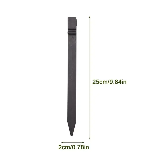 Horgonyzó Tét A Tájhoz 10Pcs Pp Szegélyszálak 10Db Tüskék Köröm Táj Szegély Gyep Szegélyéhez - Image 6