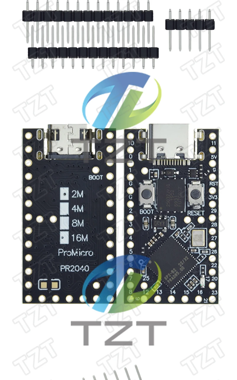 RP2040 Pro Micro Development Board 1/3PCS 4MB Dual-Core unterstützt Mciro Python, kompatibel mit Raspberry PI PICO – Detail 4