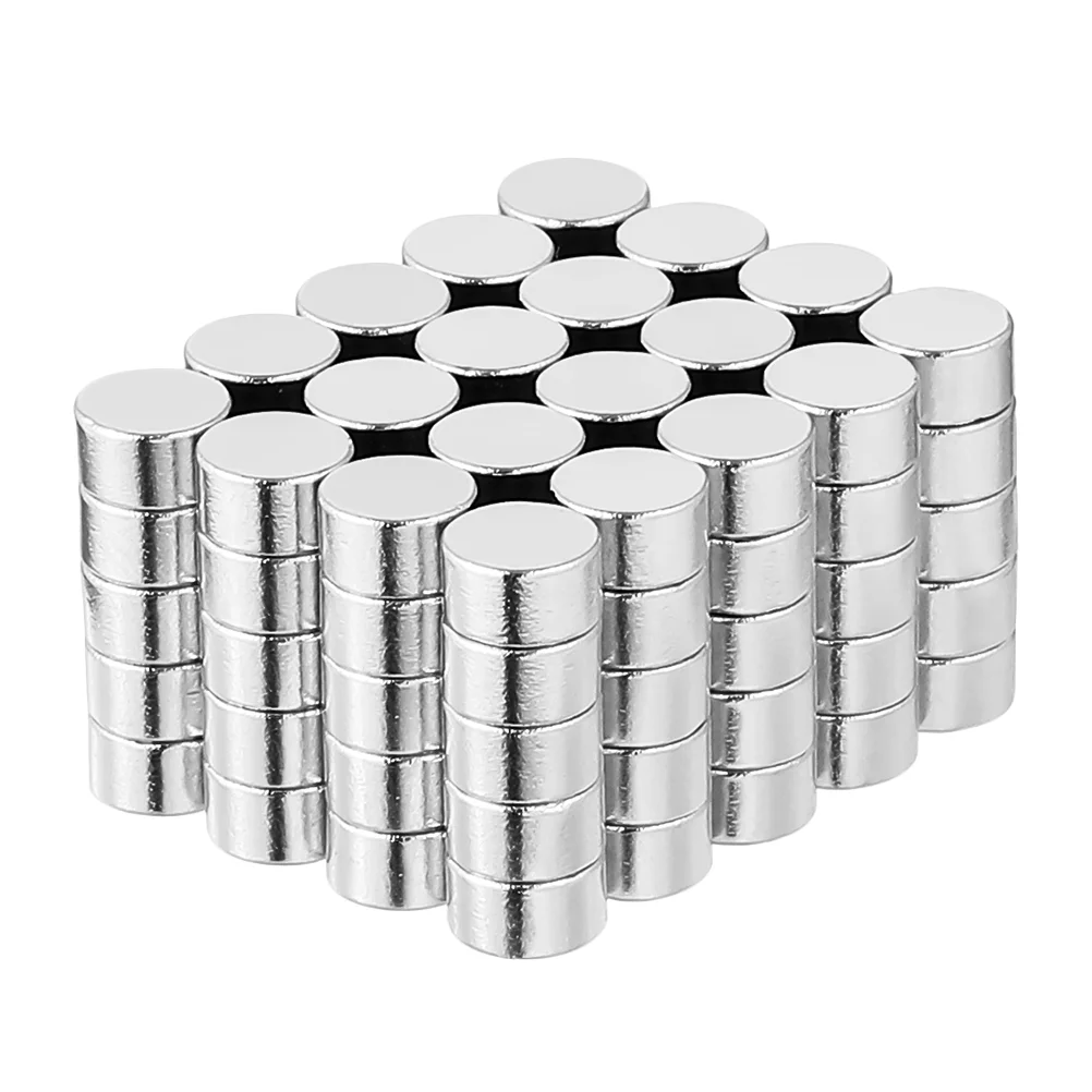 

200 Pcs Magnet Refrigerator Magnets Miniature Force Tiny Round Small