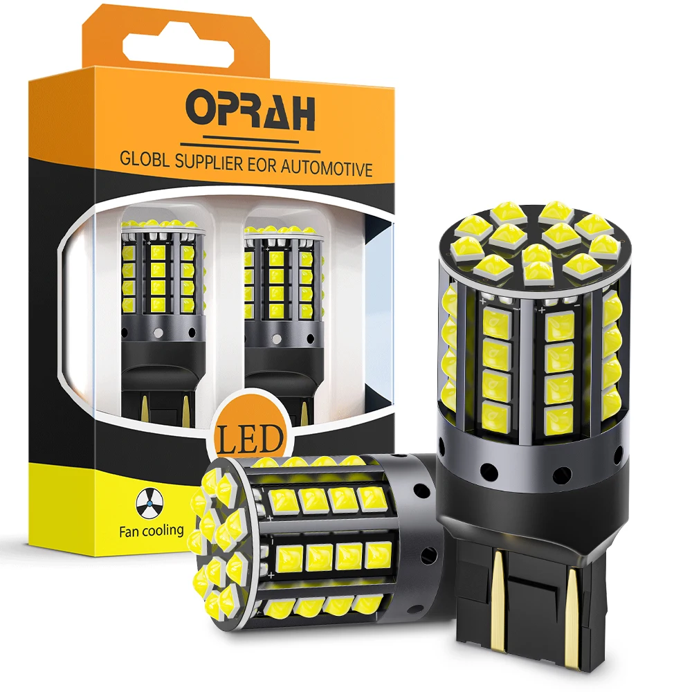 

Oprah 2pcs Car Light LED P21W PY21W 1156 Bulbs 1157 BAY15D P21/5W 7443 W21/5W Canbus No Error 44pcs 3030SMD DRL Turn Signal Lamp