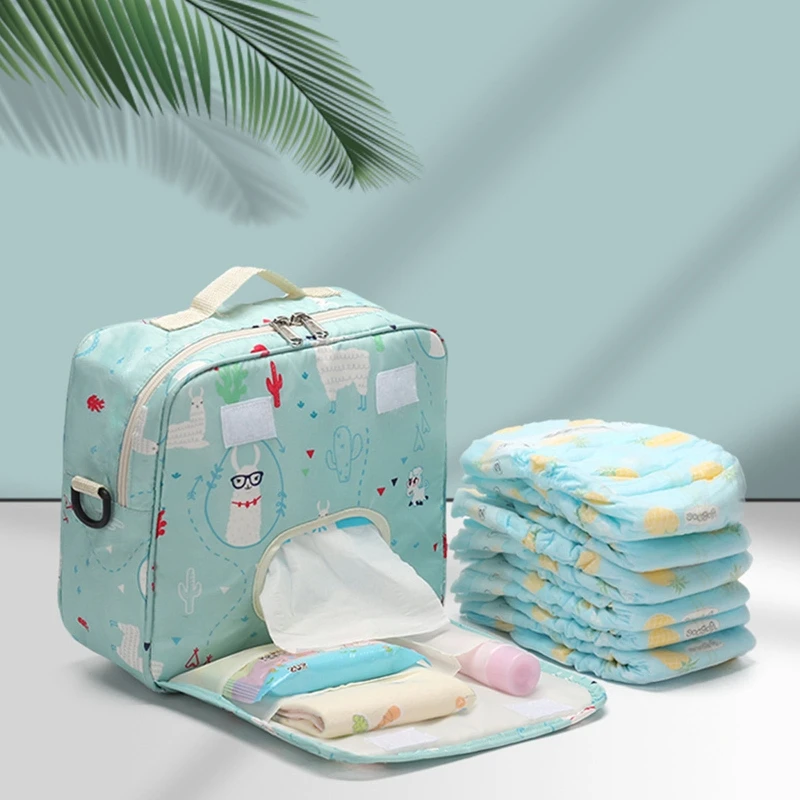 Mommy Nursing Nappy Designer Insular Organizer Travel Tote Baby Diaper Bags