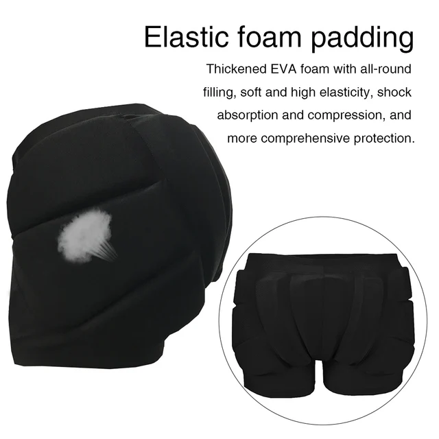 Cycling Padded Shorts Hip Butt Winter Kids Breathable Outdoor Sports Skate Protector Heat Resistant Ski Gear Elastic Snowboard 4