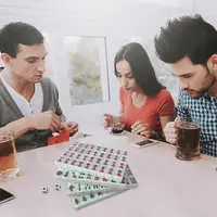 Mini Mahjong Set Lightweight Mahjong Sets Clear Engraving Mini Tile Game Travel Accessories For Travel Schools Trips Dormitories 2