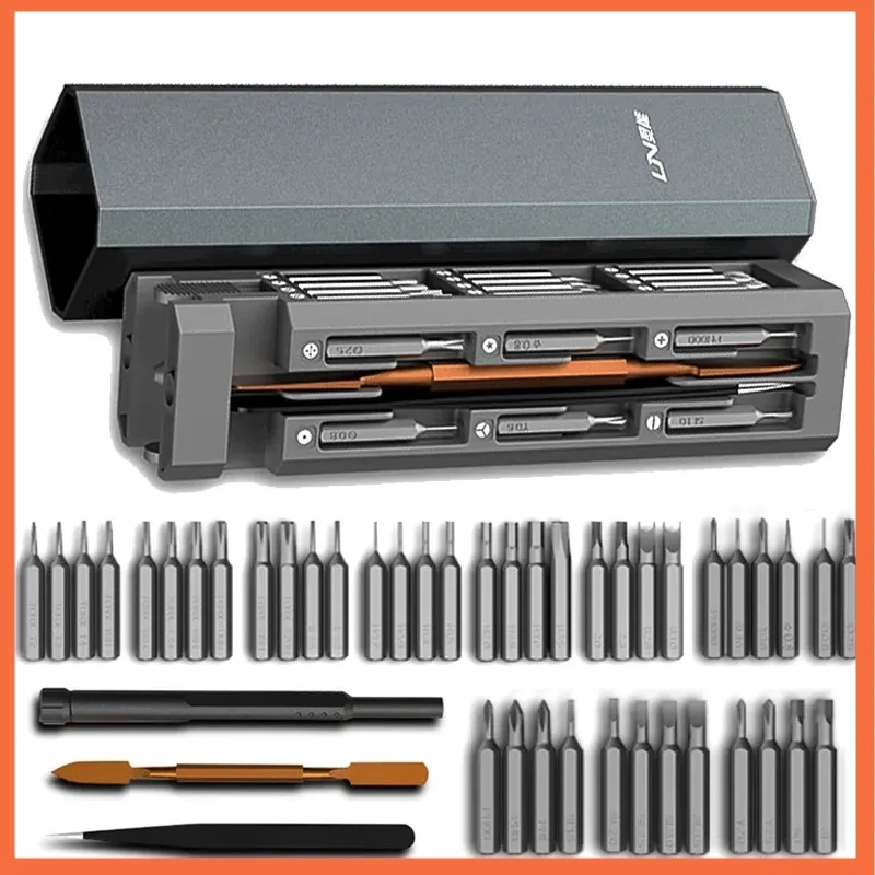 Set Di Cacciaviti 43/46 In 1 Set Di Cacciaviti Magnetici Set Di Cacciaviti Esagonali Torx Kit Di Strumenti Di Riparazione Per Pc Di Precisione Strumen