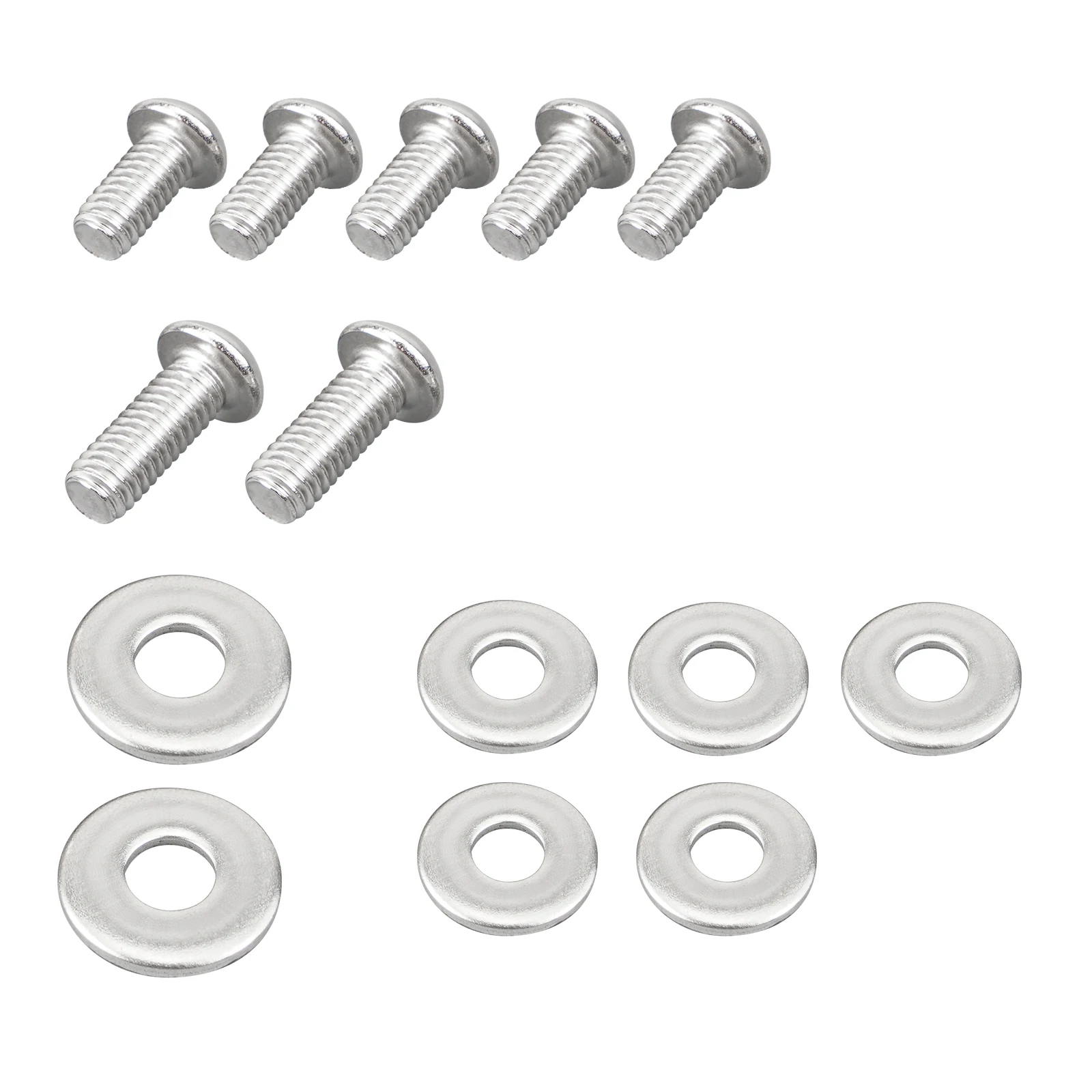 

ATV Radiator Shroud Cover Shield Bolts Washers Kit For Yamaha Banshee 350 1987-1998 2000-2006 350SE 350SP 2005-2006