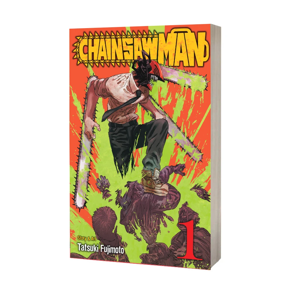 New Book Chainsaw Man Anime Vol 1 Japan Youth Teens Fantasy