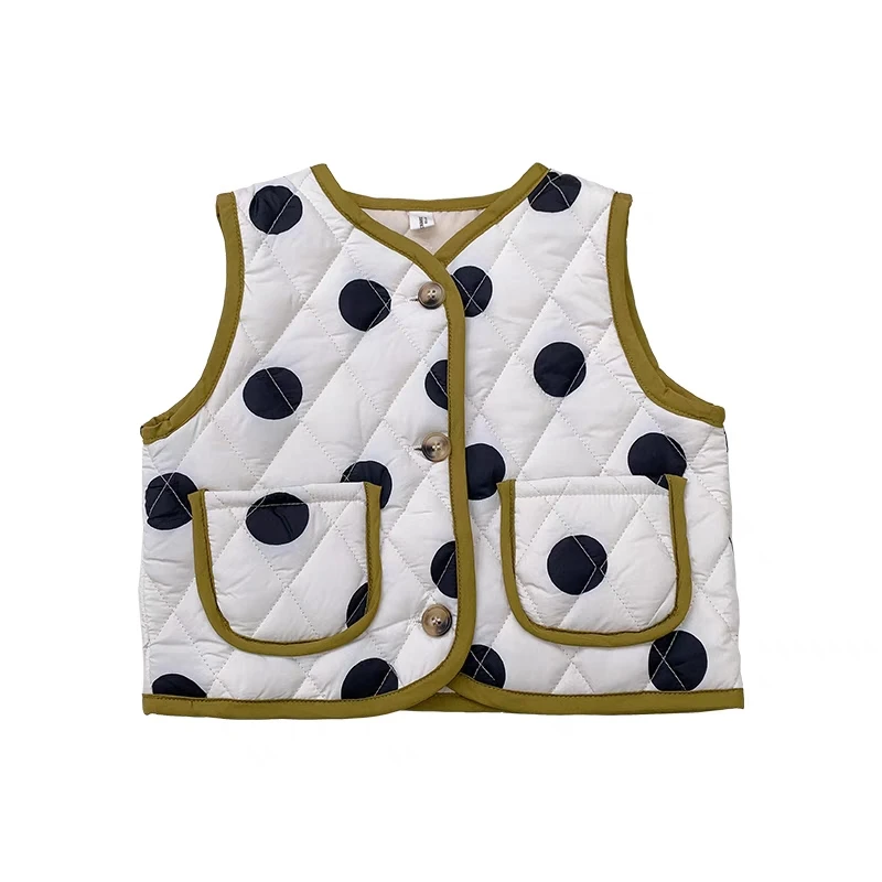 Korean Style Fashion Children Waistcoat New Autumn Winter Warm Sleeveless Jacket Kids Vest Girls Clothing children vest