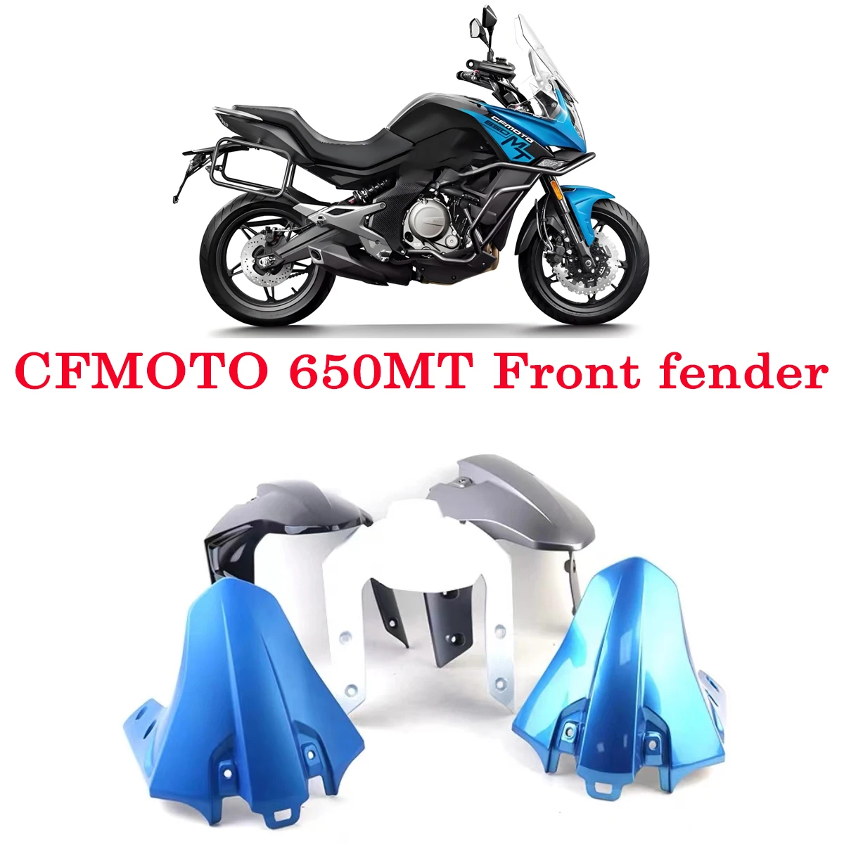 CF MOTO 650 accessories CF650-3 front mudguard front mudguard body Fit For 650MT MT-650