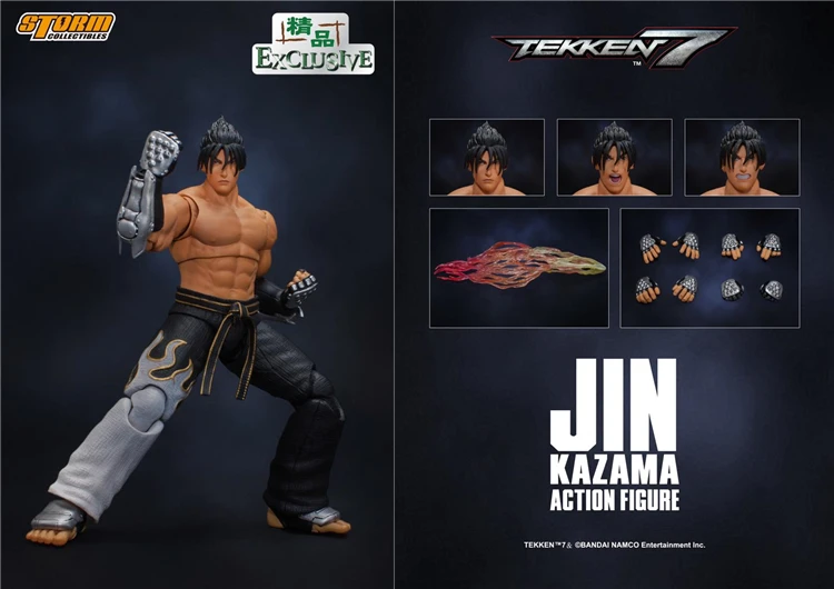 Masculino Soldado Diabo Jin Tekken 7, Montado Collectible Boxed Model,  Original Storm Brinquedos, Presentes, Em Stock, BNTK05, 1:12, Em Stock -  AliExpress
