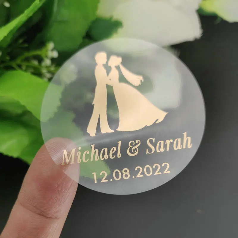 Custom Stickers Personalized Custom Hennaday Baptism Communion Circoncision Wedding Engagement Anniversary Party Favors Label Stickers 50 Pieces