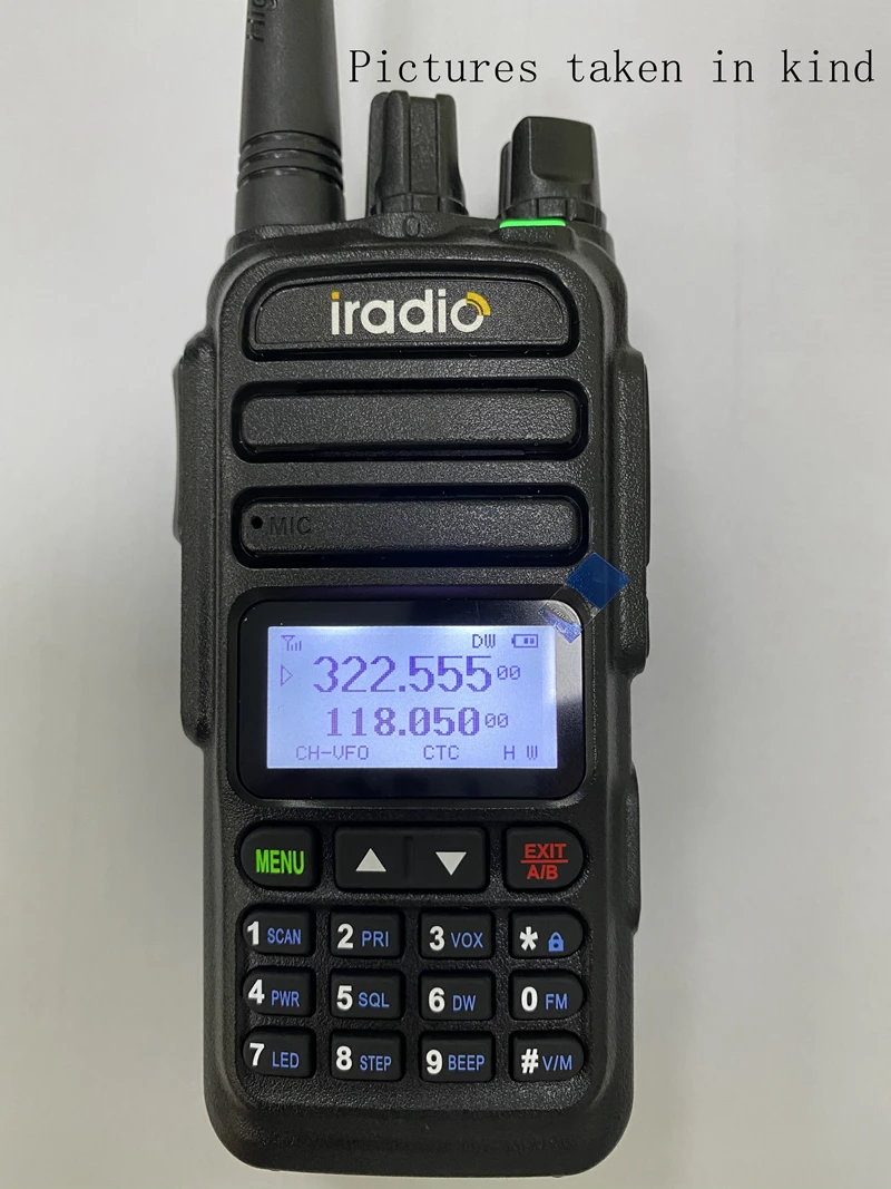 

iradio UV-83 Walkie Talkie WALKI TALKI baofeng Quad-band High Power CB Radio Vhf Uhf CB Ham Radio Upgraded of UV-82 Radio4.5