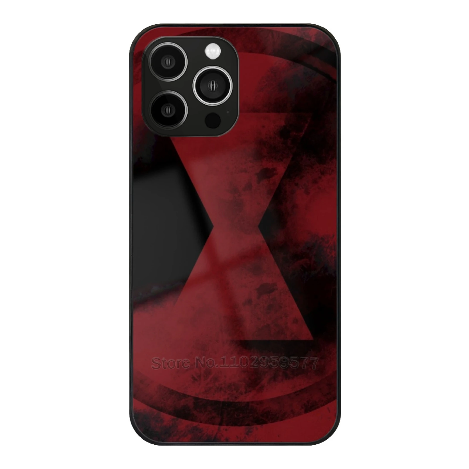 

Bw Grunge Tempered Glass Shell For Iphone 13 14 12 11 15 Pro Max Mini 8 7 X Xr Xs Plus Phone Case Movie Symbol Superhero Female