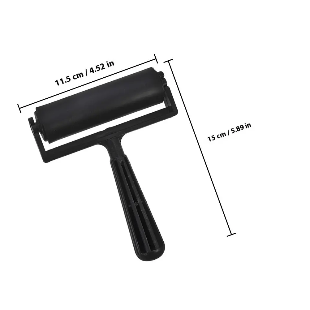 2Pcs 인쇄용 롤러 오일 잉크 다이아몬드 아트 페인팅 공예 DIY 스탬핑 도구 아트 용품 소형 다기능