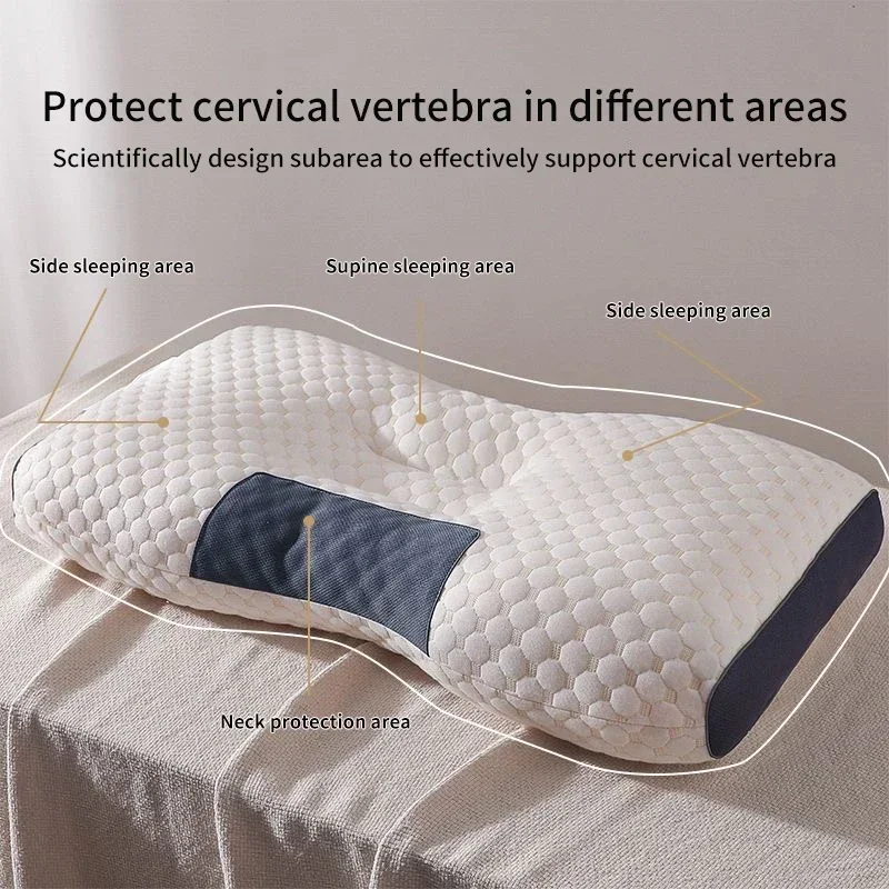 Cervical Orthopedic Neck Pillow Help Sleep And Protect The Pillow Neck Household Soybean Fiber SPA Massage Pillow For Sleeping 2