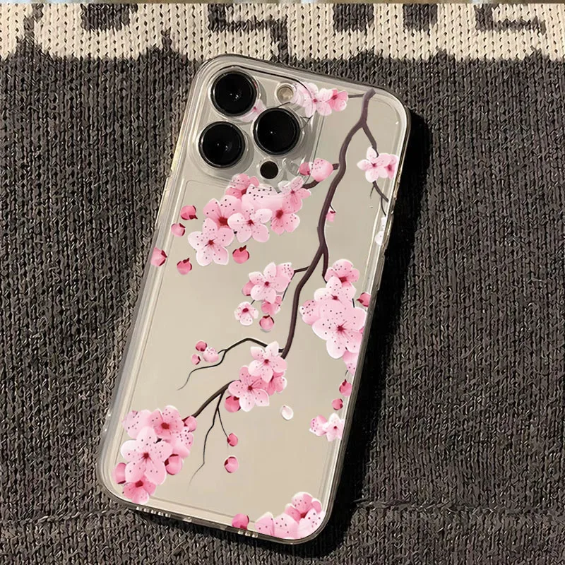 Minimalist Flower Branch Design Phone Case