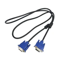 

Kebidu 1.3M VGA to VGA Cable 15 Pin Male to Male Extension Converter Connector For Computer Monitor Projector PC TV Adapter