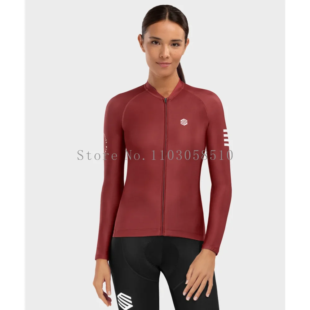 siroko women long sleeve cycling jersey ultralightweight Premium Anti-UV Sweatshirt Cycling Suit Autumn Quick-Dry Racing Uniform 4