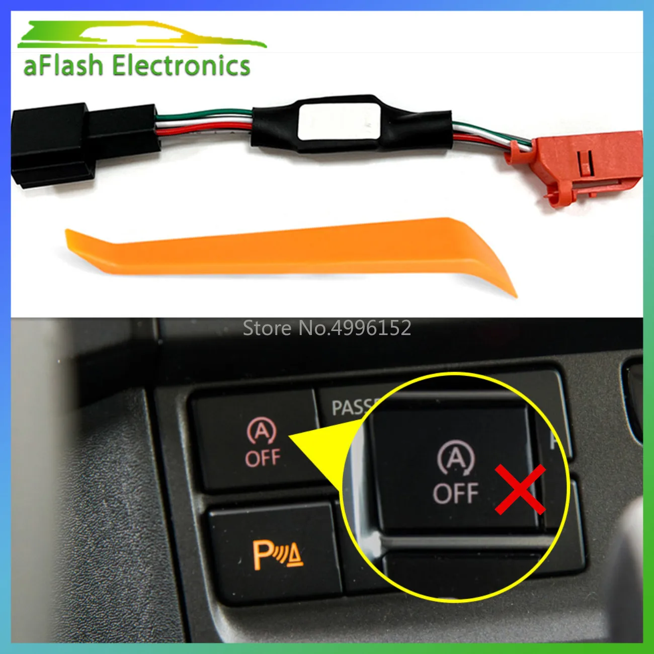 Per Volkswagen Transporter T5 T6 T6.1 Mutivan Caravelle 2010-2023 Car Auto Start Stop Engine Disabilita Eliminator Canceller Cable