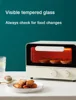 DMWD 12L Electric Oven Multifunctional Mini Baking Oven 800W Household Bread Pizza Baking Machine Double Knob Timing 220V 5