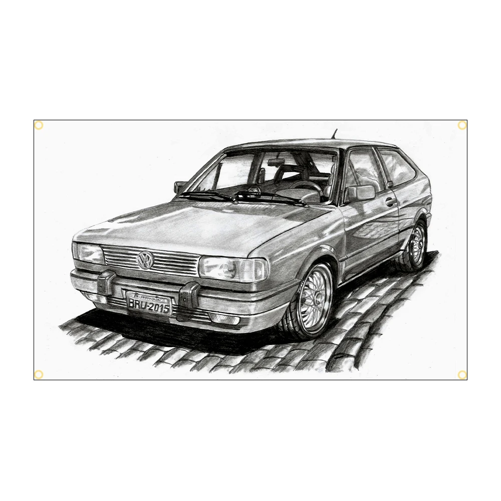 Drapeau de voiture de course cool, 3x5 pieds, prouve Burundi