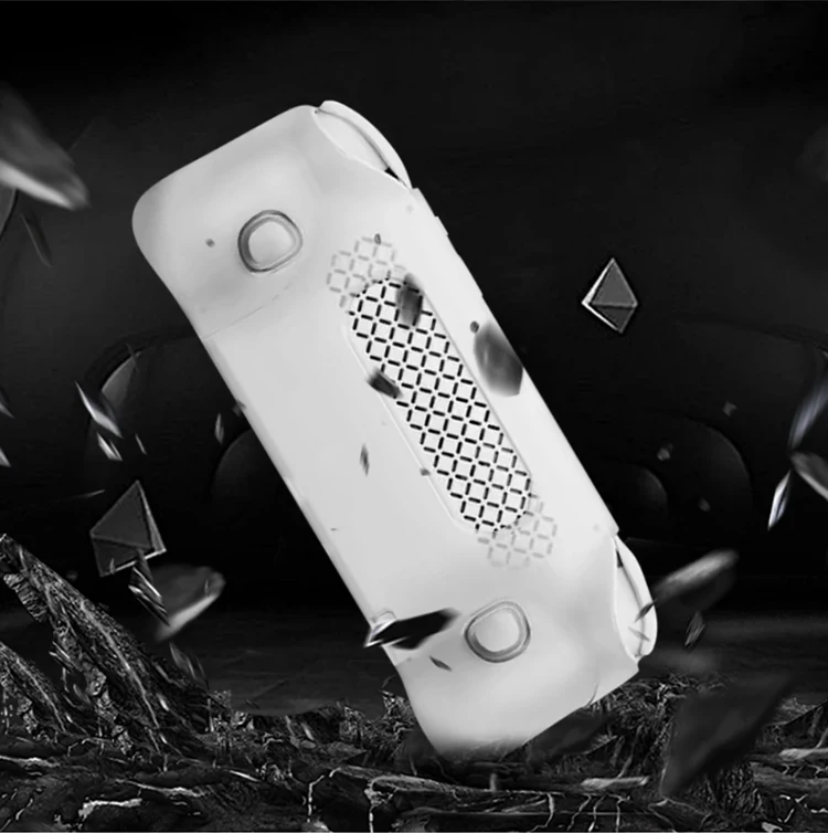 Portable Clear White Soft Case