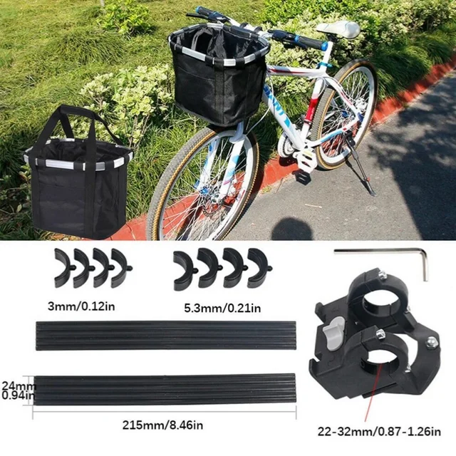 Bicycle Front Basket & Pet Carrier – 2-in-1 Handlebar Bag 3
