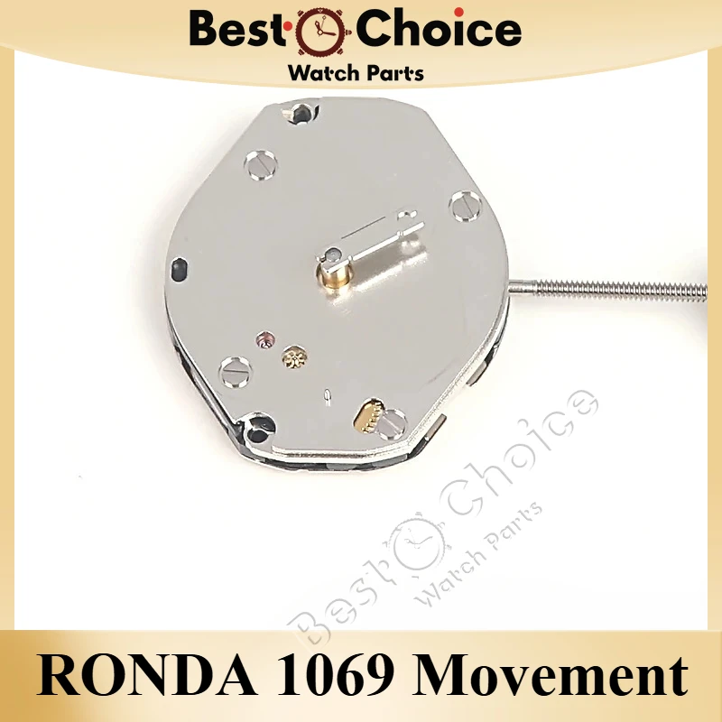 RONDA 1069 Movement Two and A Half Hand Quartz Movement Electronic Watch Accessories