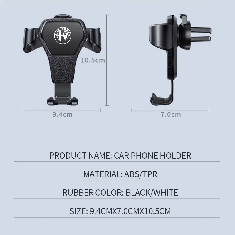 Gravity Car Air Vent Clip Mount for Smartphones and GPS Devices