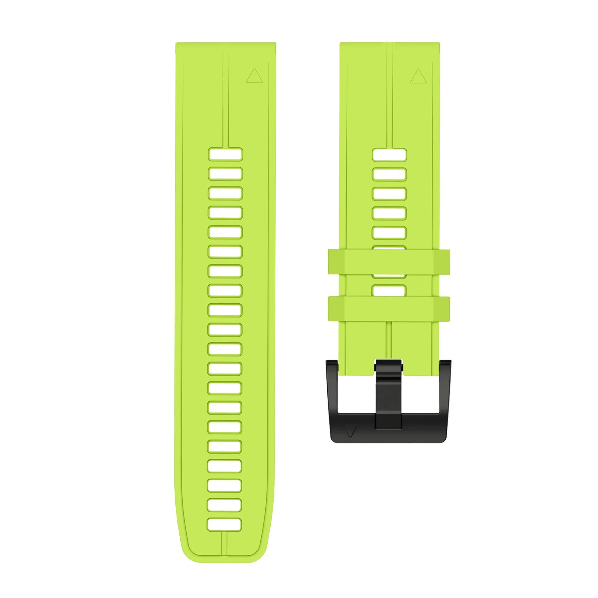 Silicone Wrist Strap Bracelet, 22mm/26mm,