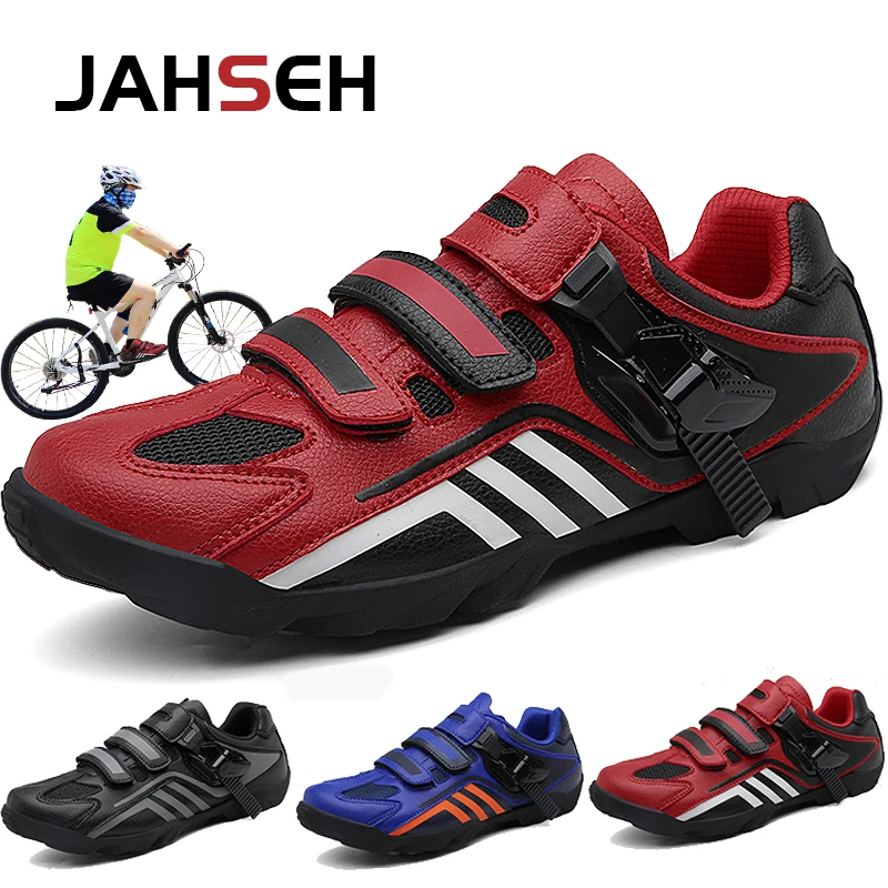 2023 Non Cleat Cycling Shoes Leather Sneaker Flat Pedal Mtb Men Women