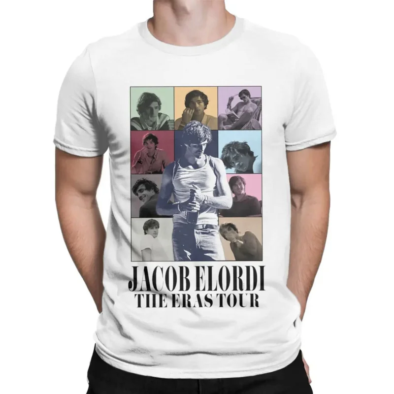 

Мужская футболка с коротким рукавом, круглым вырезом и принтом