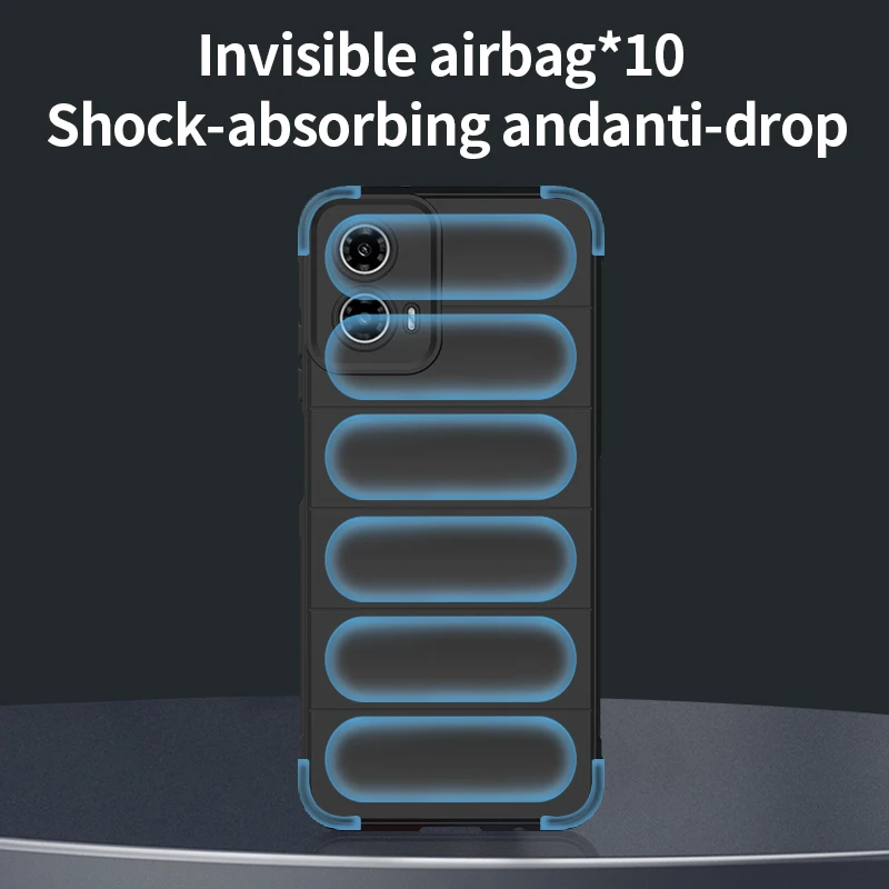 Durable Silicone Soft Armor Anti-Drop Phone Case