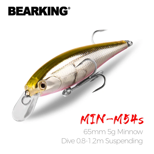 Bearking Fishing Lure Minnow Professional Quality  Wobblers Bearking  Minnow 12g - Fishing Lures - Aliexpress