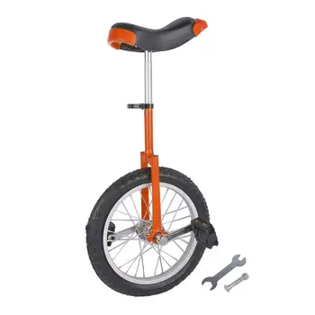 Single Wheel for balance Unicycle Height Adjustable 16 Inch for balance Training Easy Assembly for circus Performance Outdoor