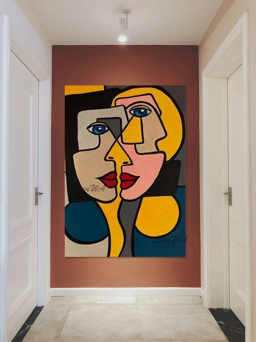 

Высокое качество Новое поступление Абстрактная Картина на холсте Дизайн Ручная роспись современное искусство Настенная картина для ресторана домашний интерьер Декор