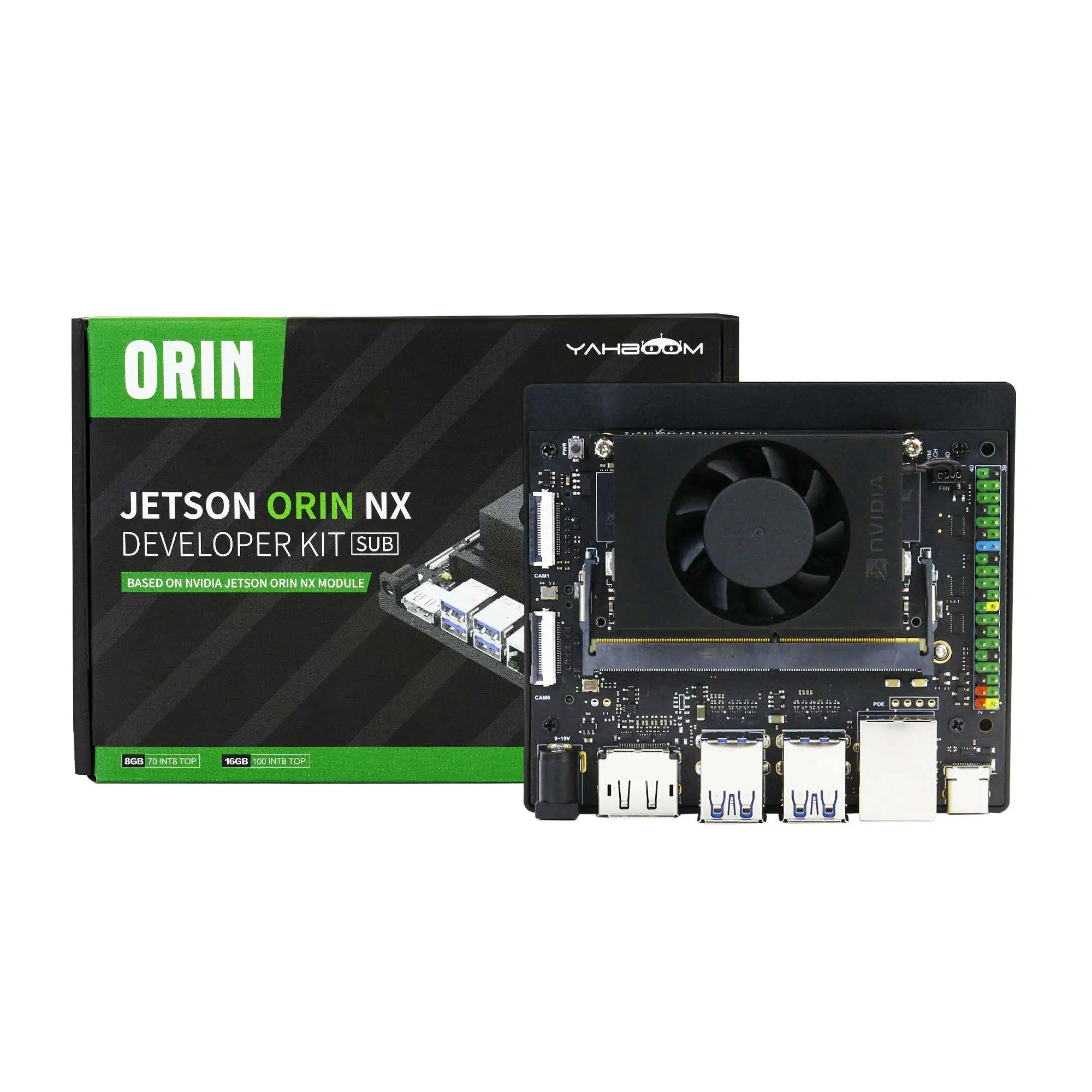 Jetson Orin Nx Developer Kit Met 100Tops Rekenkracht Voor Embedded Edge Systems 8Gb/16Gb Ram Jetson Orin Nx Carrier Board