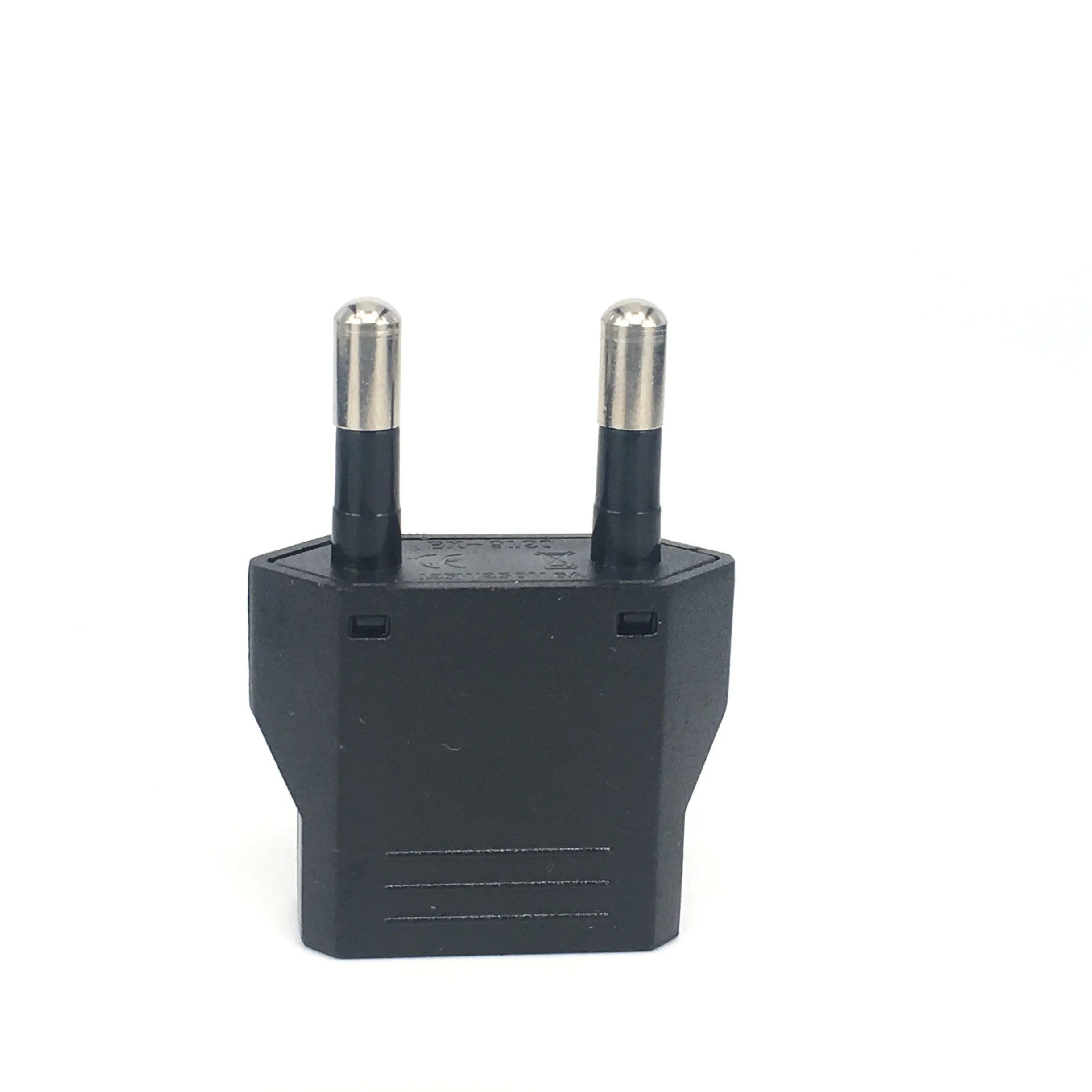 Plug Adapter EU Travel Adapter CN US To EU KR Brazil Israel Black/White Power Electrical Plug Converter Sockets Outlet