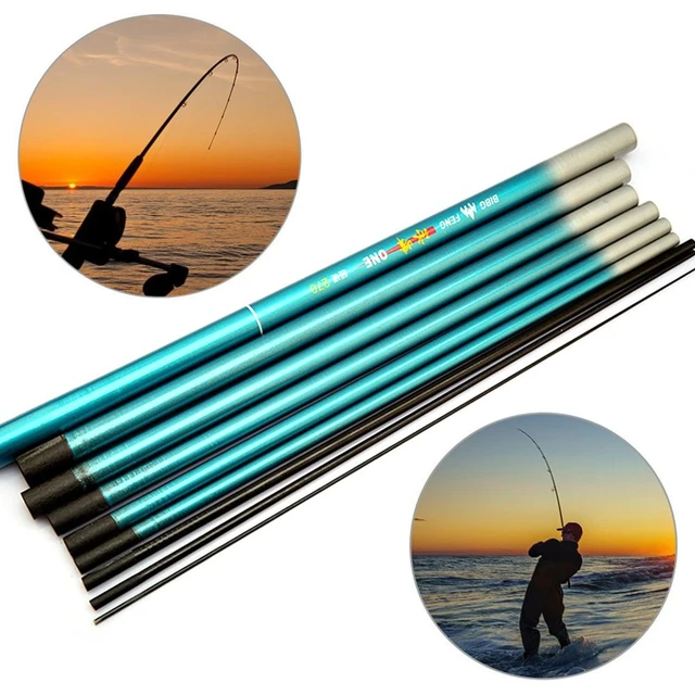 1.5/1.8/2.1/2.4/2.7/3.0/3.6m Carbon Fiber Fishing Rod Telescopic  Ultra-light Hard Pole for Stream Freshwater Fishing Pole - AliExpress
