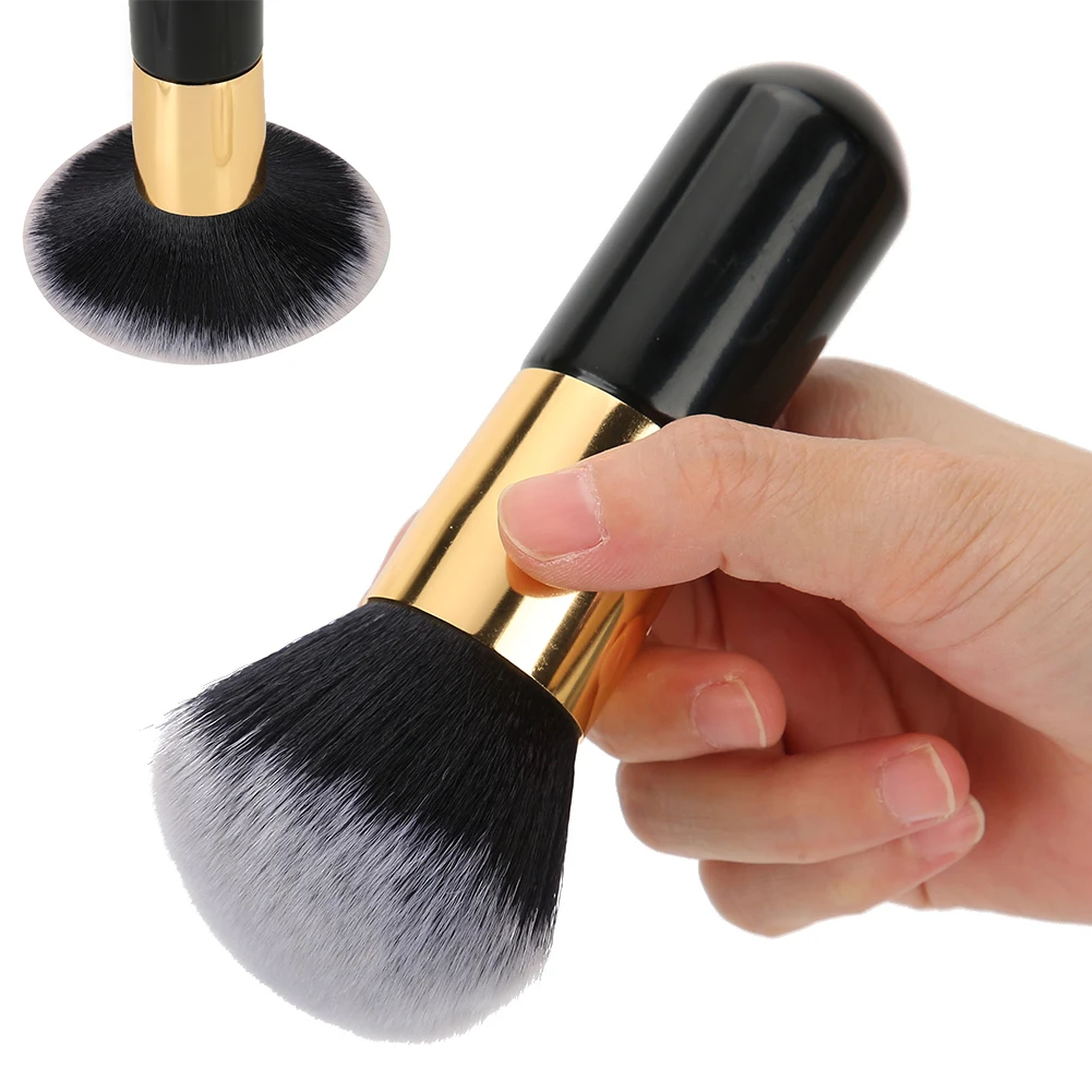 

Large Loose Powder Brush Soft Long Hair Blusher Foundation Bronzer Brush Wet Dry Cosmetic Makeup Brush Beauty Tool